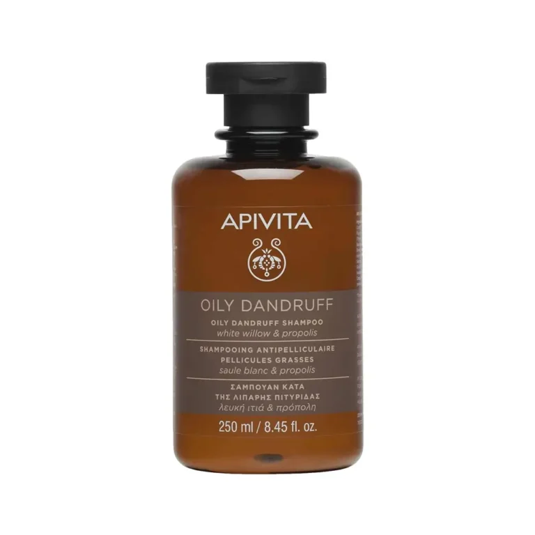 APIVITA Σαμπουάν κατά της Λιπαρής Πιτυρίδας με Λευκή Ιτιά & Πρόπολη - 250ml