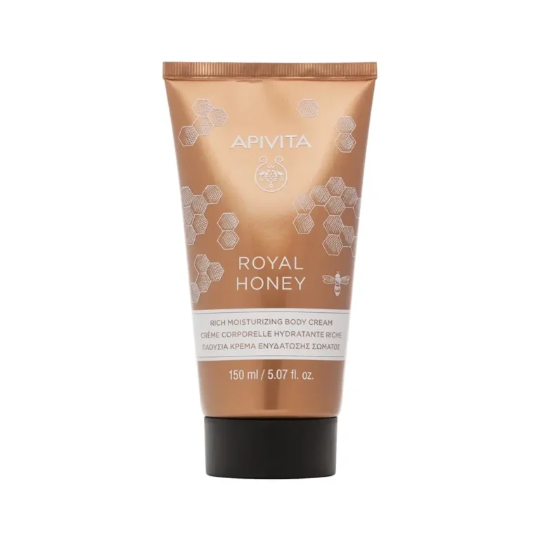 APIVITA Royal Honey Moisturizing Body Cream Πλούσια Κρέμα Ενυδάτωσης Σώματος με Μέλι - 150ml