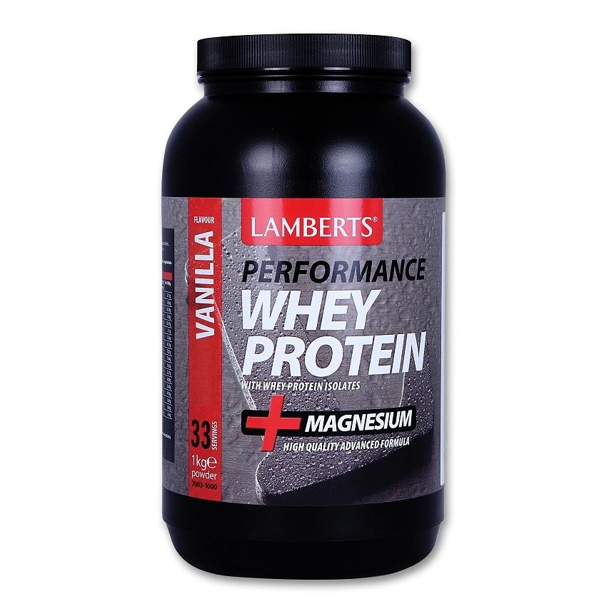 369 LAMBERTS PERFORMANCE WHEY PROTEIN γεύση βανίλια 1000gr - Image 1