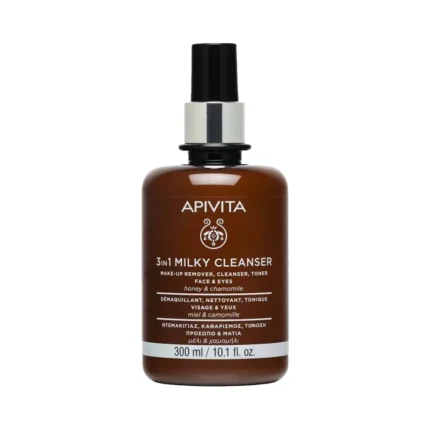 APIVITA Γαλάκτωμα Καθαρισμού 3 σε 1 Cleansing Milk Limited Edition με Χαμομήλι και Μέλι - 300ml