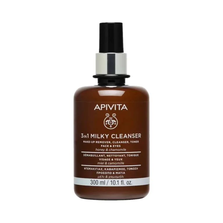 APIVITA Γαλάκτωμα Καθαρισμού 3 σε 1 Cleansing Milk Limited Edition με Χαμομήλι και Μέλι - 300ml