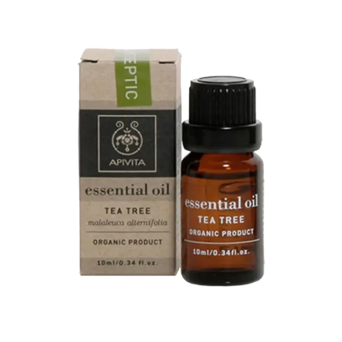 APIVITA Essential Oil Tea Tree Αιθέριο Έλαιο Τεϊόδεντρο - 10ml - Image 1