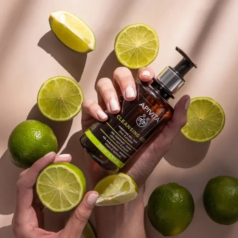 APIVITA Gel Καθαρισμού με Πρόπολη και Lime για Λιπαρές / Μικτές επιδερμίδες - 200ml