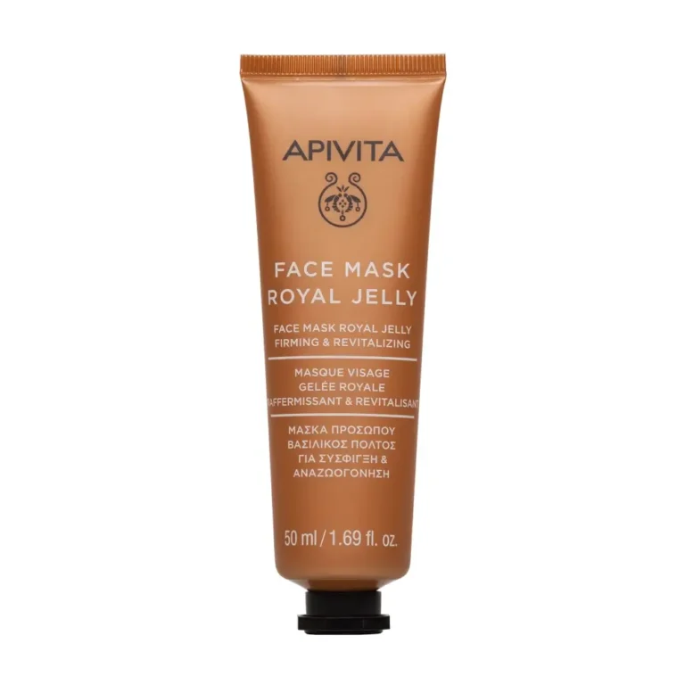 APIVITA Face Mask με Βασιλικό Πολτό για σύσφιξη - 50ml