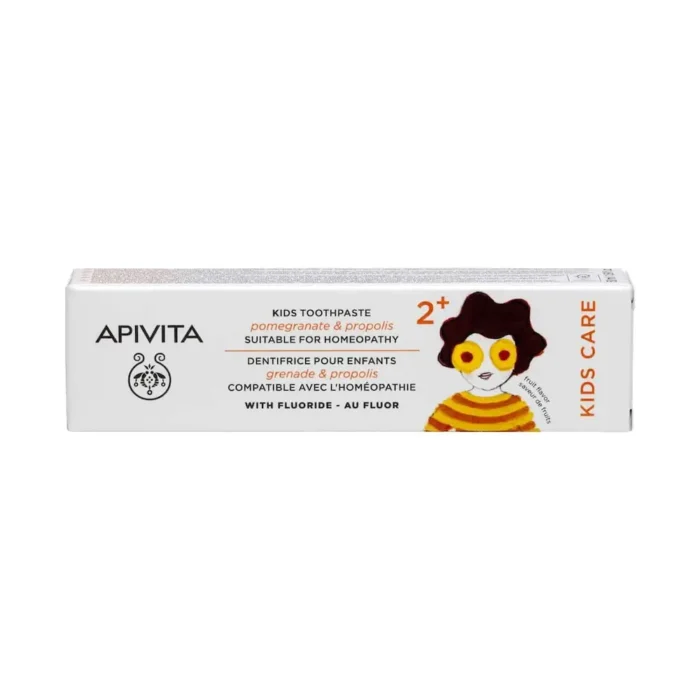 APIVITA KIDS TOOTHPASTE POMEGRANATE 1