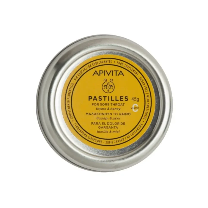 APIVITA - Παστίλιες με Θυμάρι και Μέλι - 45gr