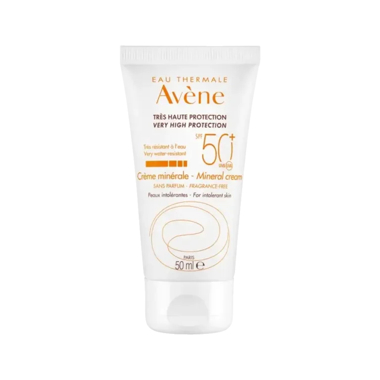 AVENE Creme Minerale SPF50+ Αντηλιακή Κρέμα Προσώπου - 50ml