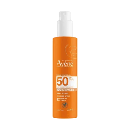 AVENE SOLAIRE Αντηλιακό Spray για Πρόσωπο & Σώμα SPF 50+ (200ml)