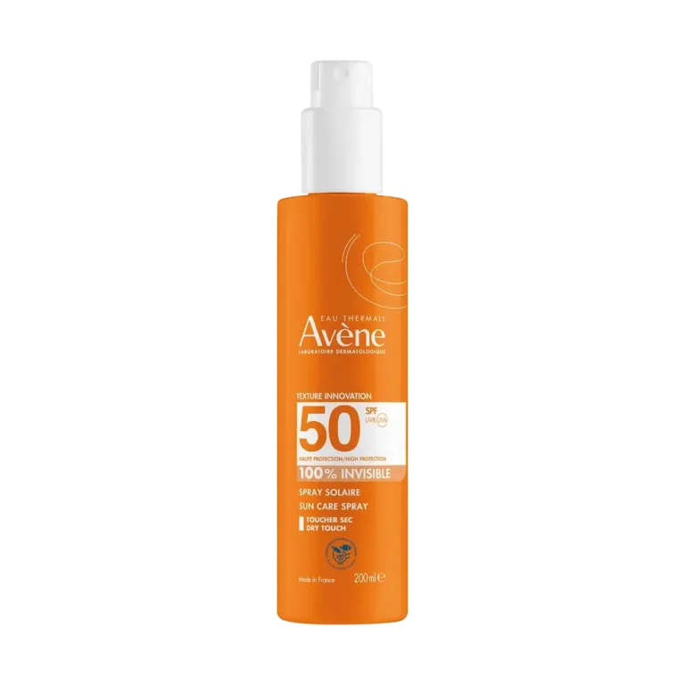 AVENE SOLAIRE Αντηλιακό Spray για Πρόσωπο & Σώμα SPF 50+ (200ml)