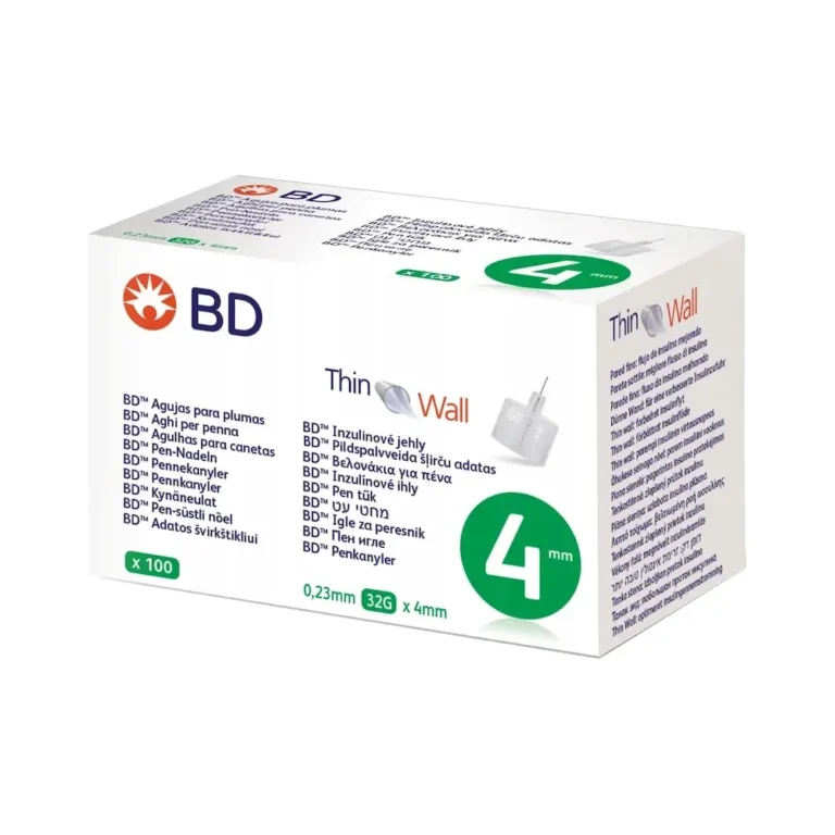 BD MICRO-FINE Βελόνες ινσουλίνης για πένα 32G 4MM 100τμχ