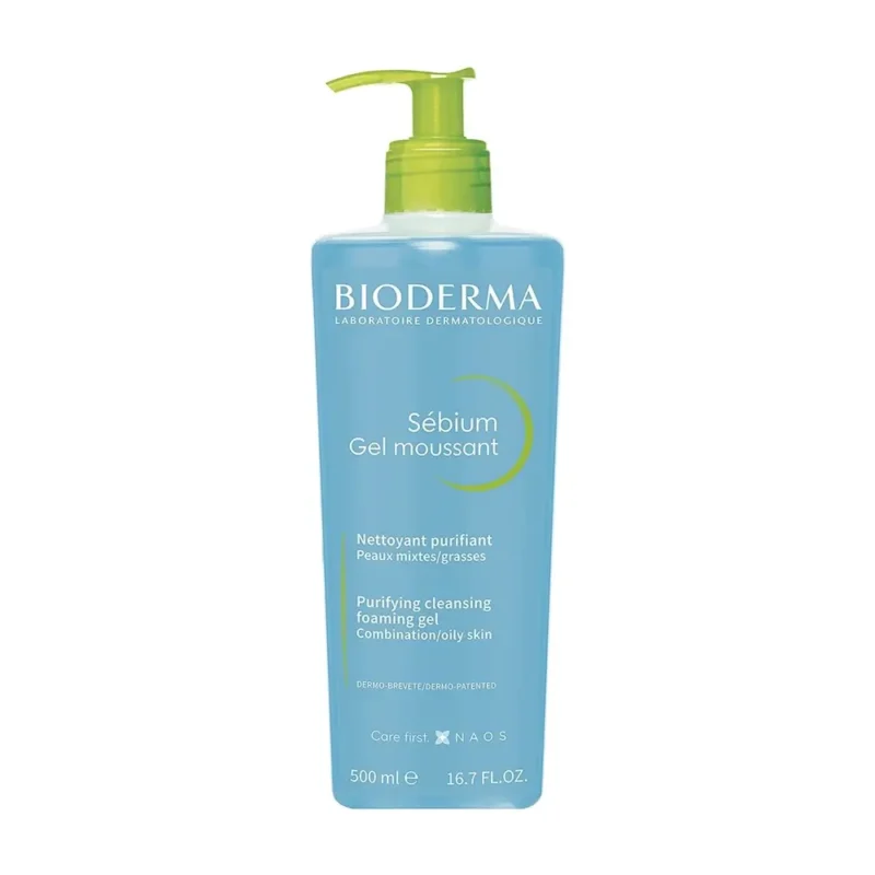 BIODERMA SEBIUM GEL MOUSSANT 500ML 1