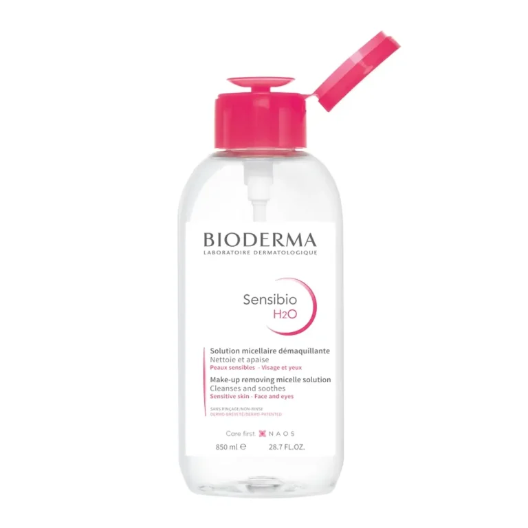 BIODERMA Sensibio H20 Solution Micellaire ΜΕ ΒΟΛΙΚΟ ΚΑΠΑΚΙ ΟΙΚΟΝΟΜΙΚΗ ΣΥΣΚΕΥΑΣΙΑ - 850ml