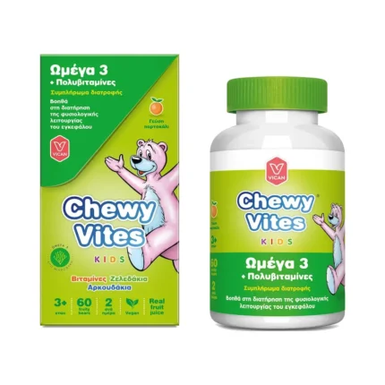 CHEWY VITES OMEGA-3 ΖΕΛΕΔΑΚΙΑ