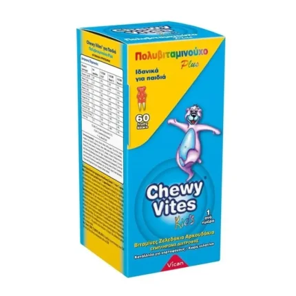 CHEWY VITES Multi Vitamin Plus - 60 ζελεδάκια