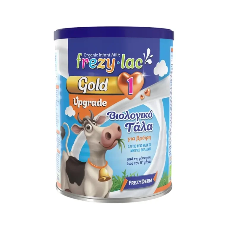 FREZYDERM FREZYLAC Gold 1 Upgrade Βιολογικό Γάλα Αγελάδας για Βρέφη έως 6 μηνών - 400gr