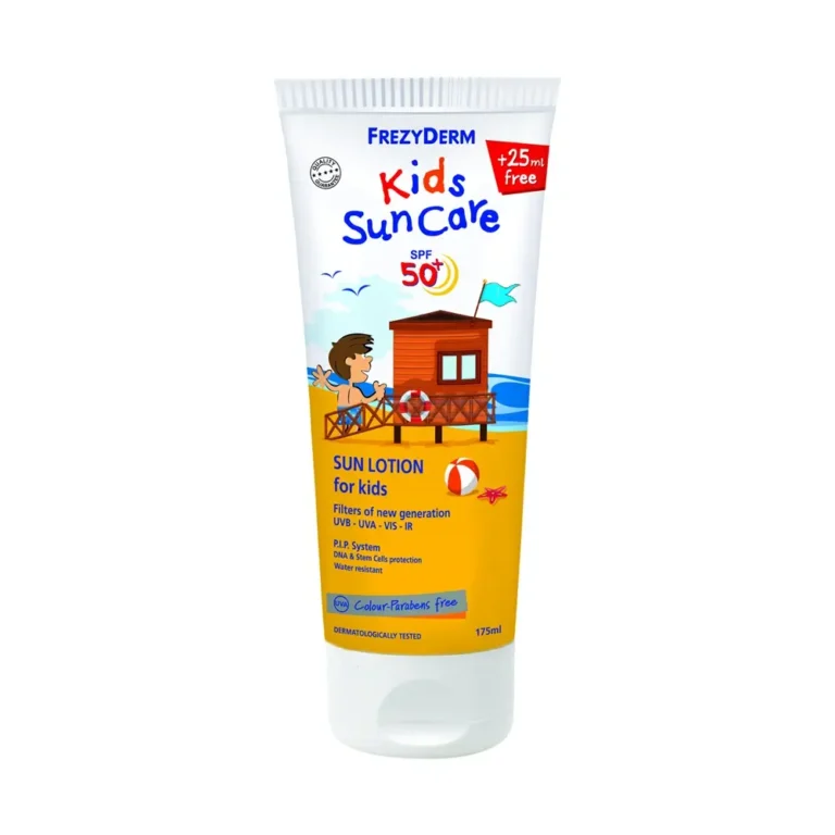 FREZYDERM KIDS Sun Care SPF 50+ Αντηλιακό Γαλάκτωμα για Παιδιά - 175ml (ΔΩΡΟ ΕΠΙΠΛΕΟΝ 25ml)