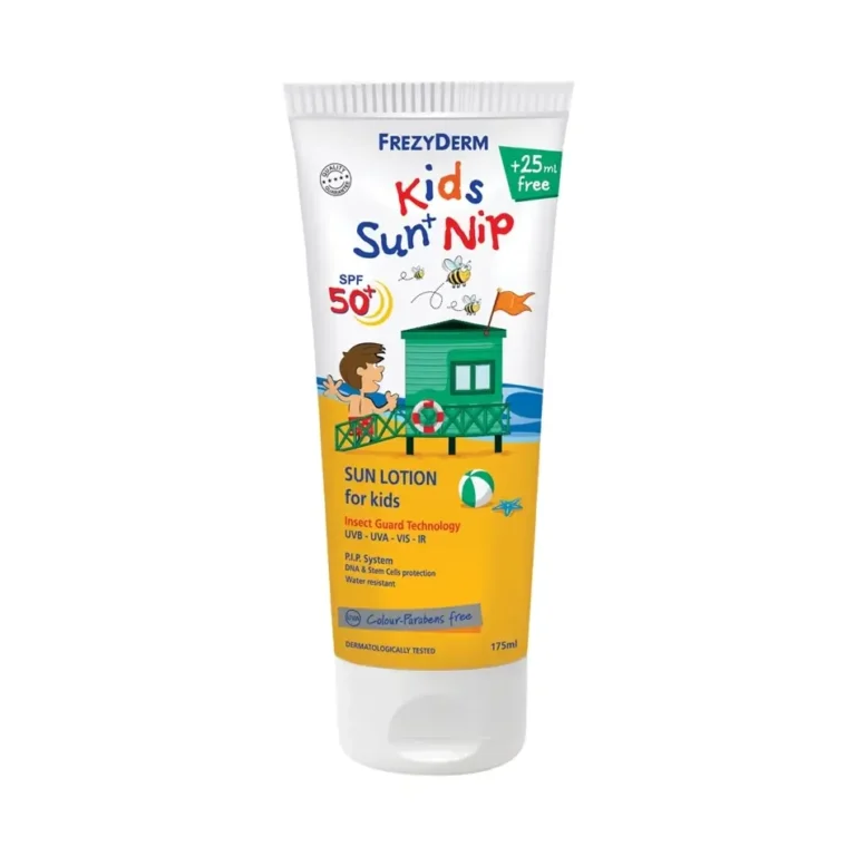 FREZYDERM KIDS Sun Nip SPF 50+ Αντηλιακό για Παιδιά για Προστασία από τα Έντομα - 175ml