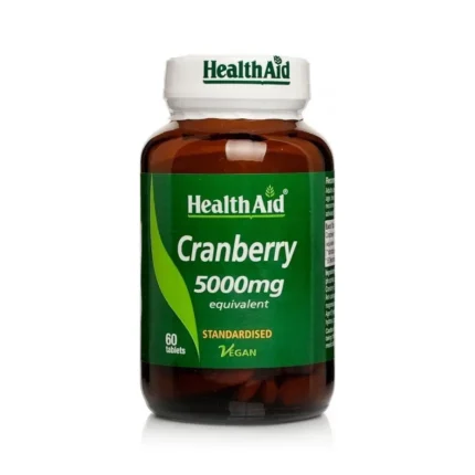 HEALTH AID - Cranberry 5000mg - 60 ταμπλέτες