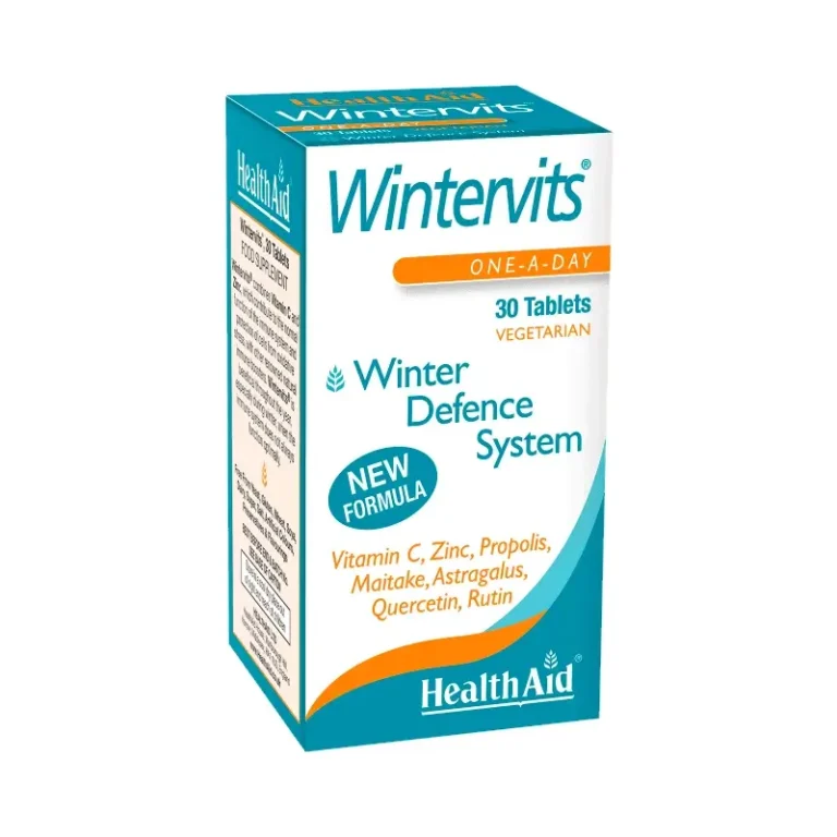 HEALTH AID Wintervits ενισχυτικό της άμυνας του οργανισμού - 30 ταμπλέτες