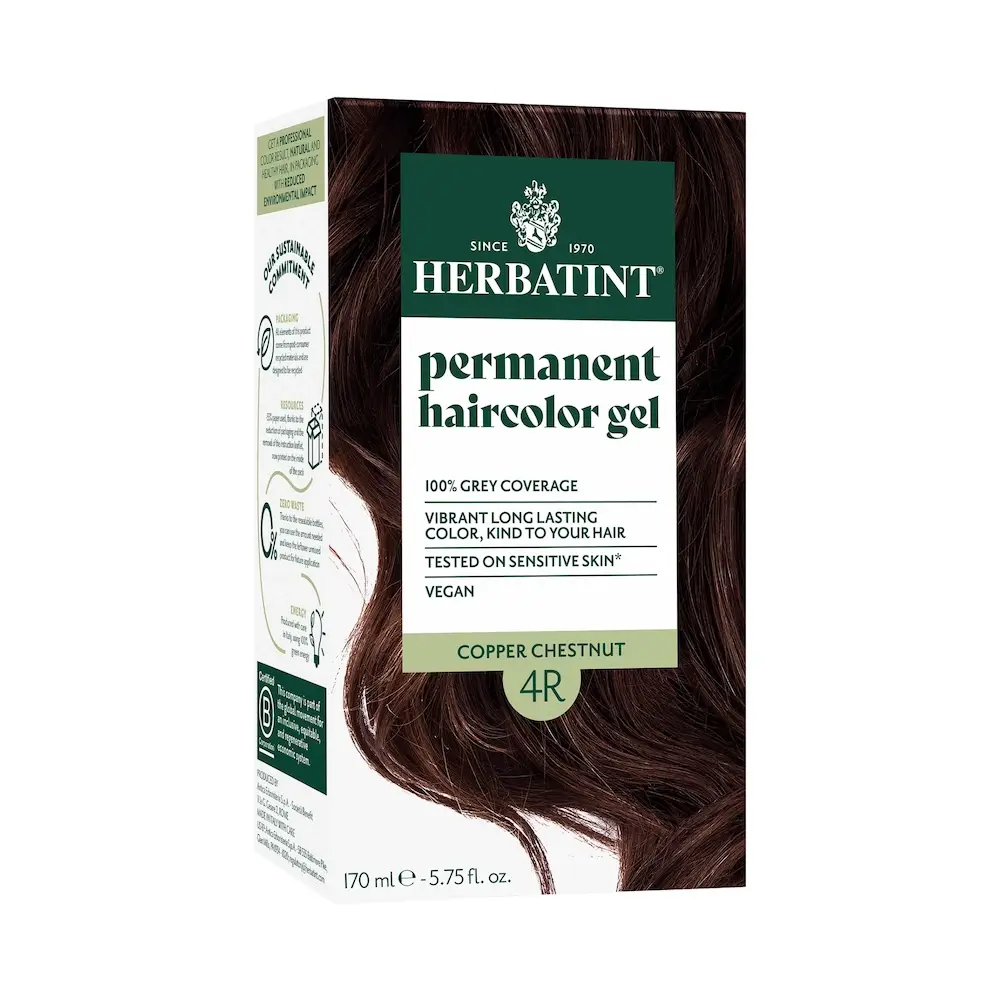 HERBATINT-4R (1) HERBATINT Φυτική Βαφή Μαλλιών με Αλόη - 4R Καστανό Χαλκού - Image 1