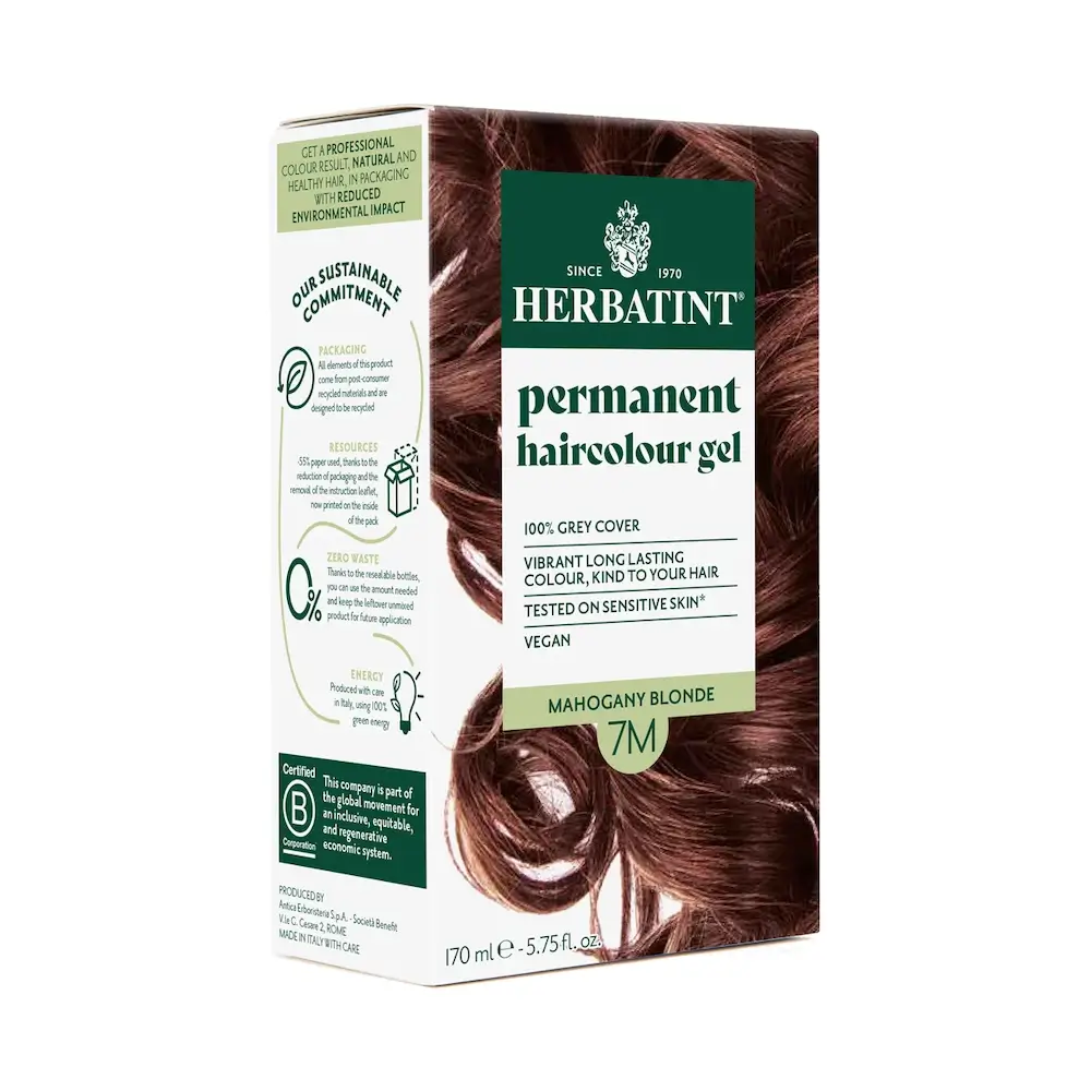 HERBATINT-7M HERBATINT Φυτική Βαφή με Αλόη - 7M Ξανθό Μαονί - Image 1