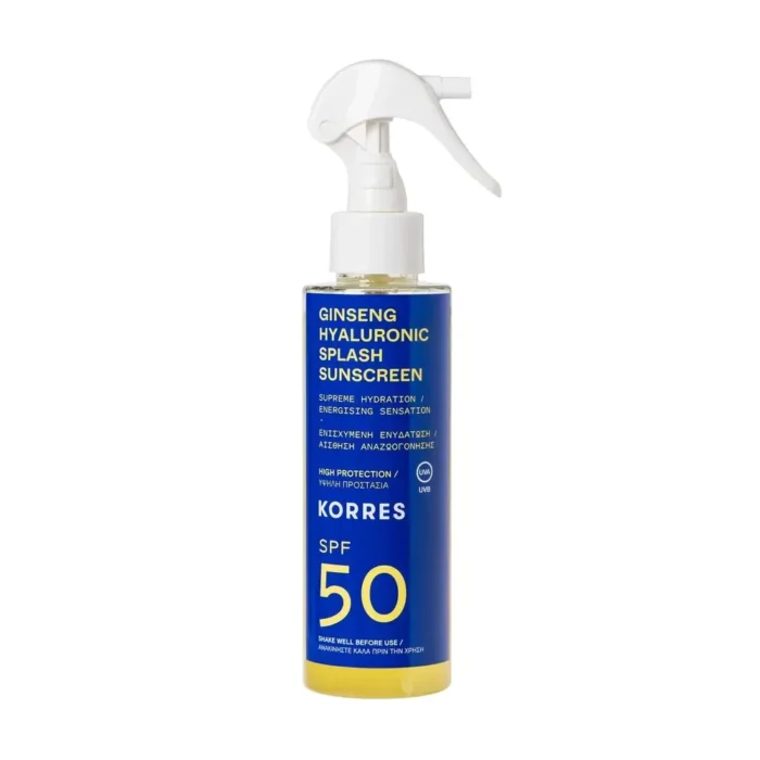 KORRES ANTHLIAKO SPLASH HYALURONIC SPF50 1