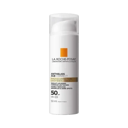 LA ROCHE POSAY Anthelios Age Correct Phytocorrection Daily Light Cream Αντηλιακή Αντιγηραντική Κρέμα Προσώπου SPF50 - 50ml