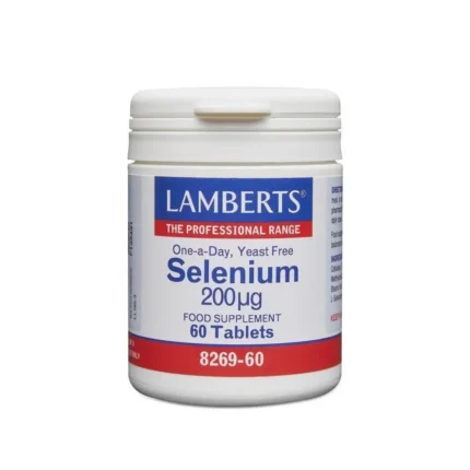 LAMBERTS - Selenium 200μg Έναντι στο Οξειδωτικό Στρες - 60tabs