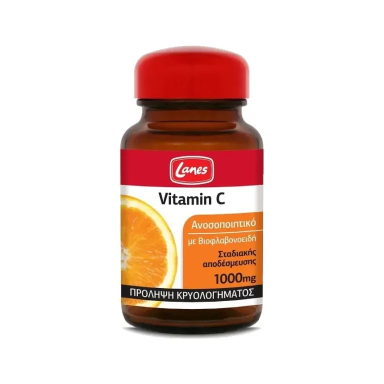 LANES Vitamin C 1000mg - 30 ταμπλέτες