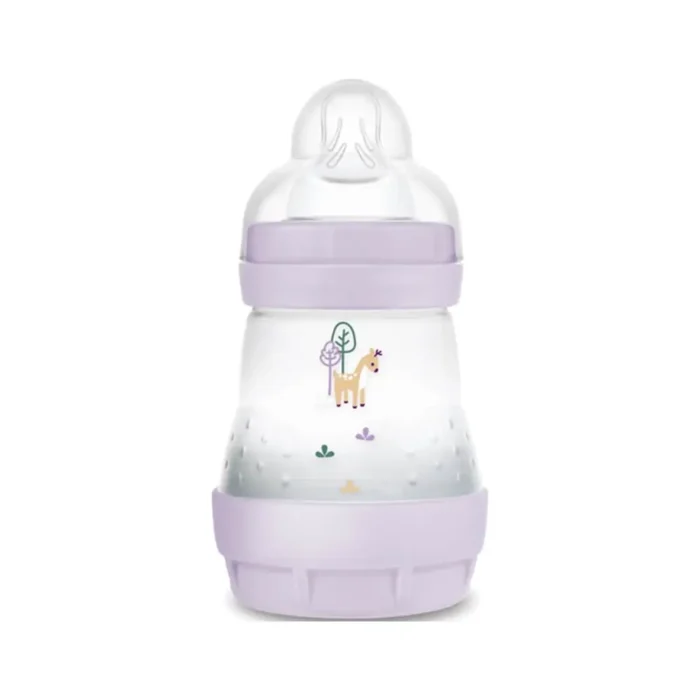 MAM Easy Start Anti-Colic Πλαστικό Μπιμπερό Μωβ Κατά των Κολικών με Θηλή Σιλικόνης (0+ΜΗΝΩΝ) - 160ml - Image 1