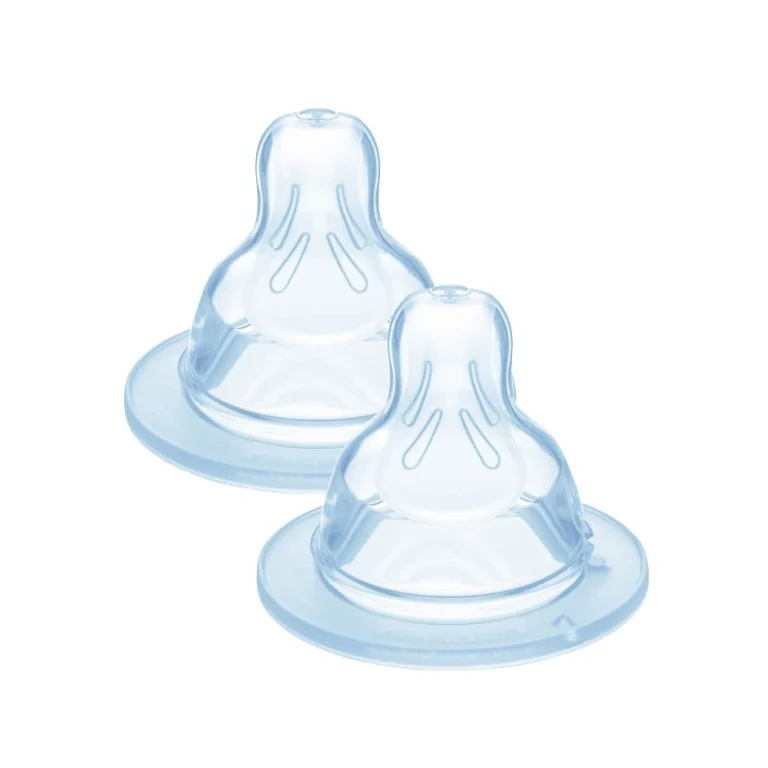 MAM Θηλή για μπιμπερό 2+ σιλικόνη - 2 τεμάχια (ζεύγος)