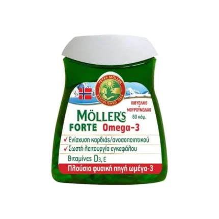 MOLLER'S FORTE OMEGA 3 60 CAPS