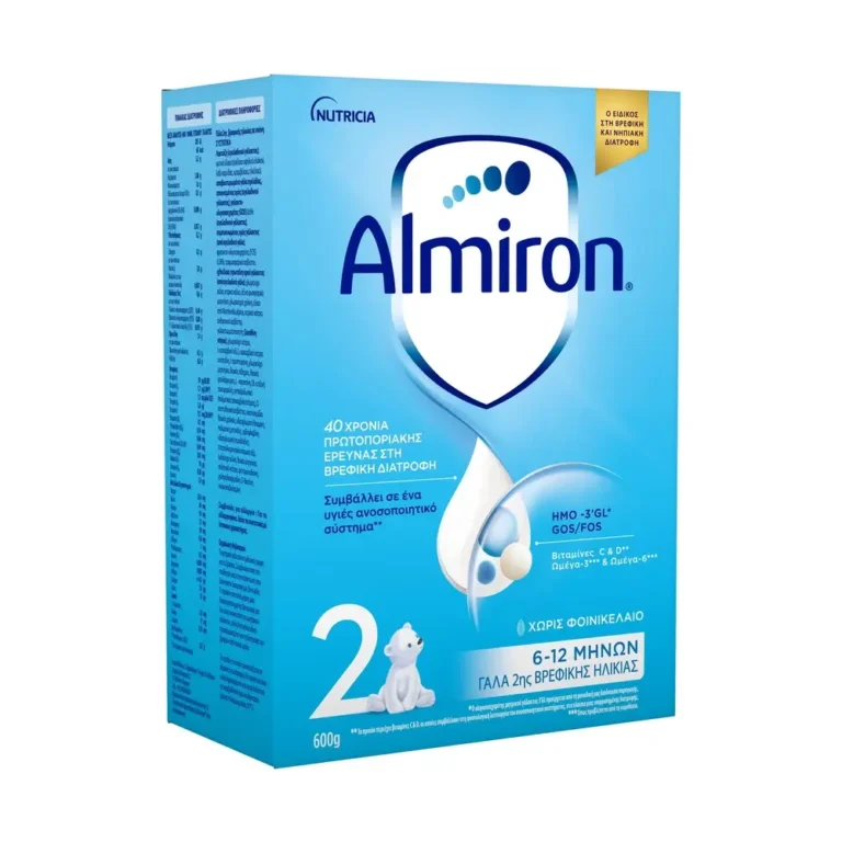 NUTRICIA ALMIRON No2 γάλα για ηλικίες 6-12 μηνών - 600gr