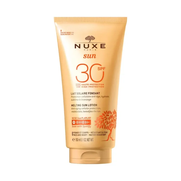 NUXE SUN Αντηλιακό Γαλάκτωμα Προσώπου-Σώματος SPF30 (150ml)