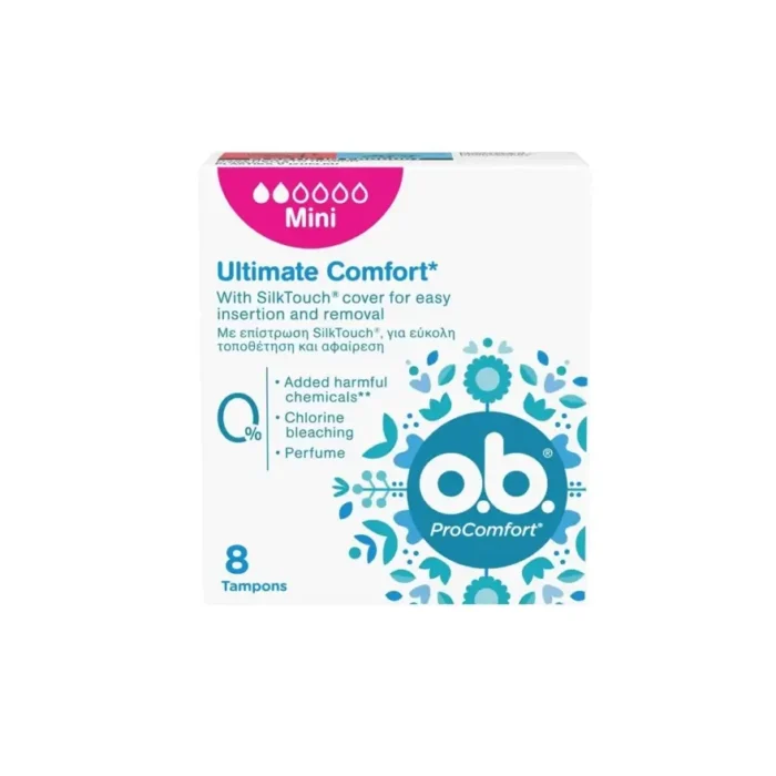 O.B. ProComfort Mini Ταμπόν - 8 Τεμάχια - Image 1
