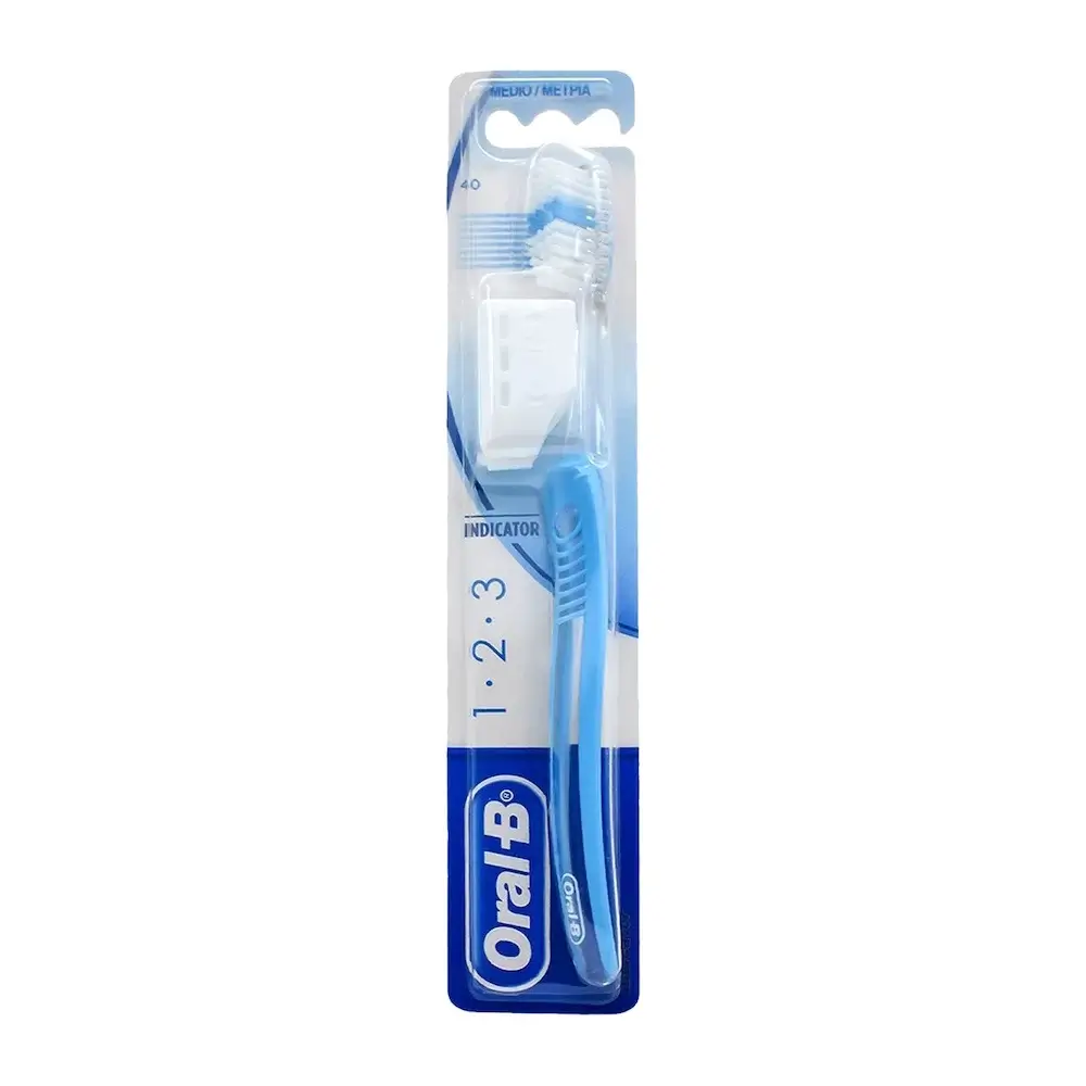 ORAL-B-INDICATOR-40-MEDIUM (1) ORAL-B Indicator 1-2-3 Οδοντόβουρτσα Μέτρια (40) - 1 τεμάχιο - Image 1