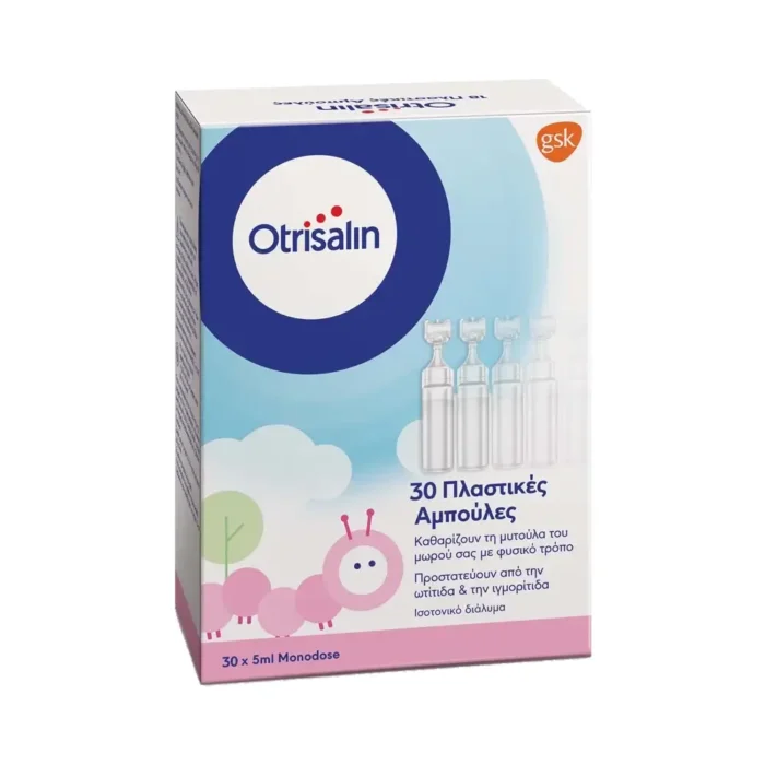 OTRISALIN Αμπούλες Φυσιολογικού Ορού 30x5ml - Image 1