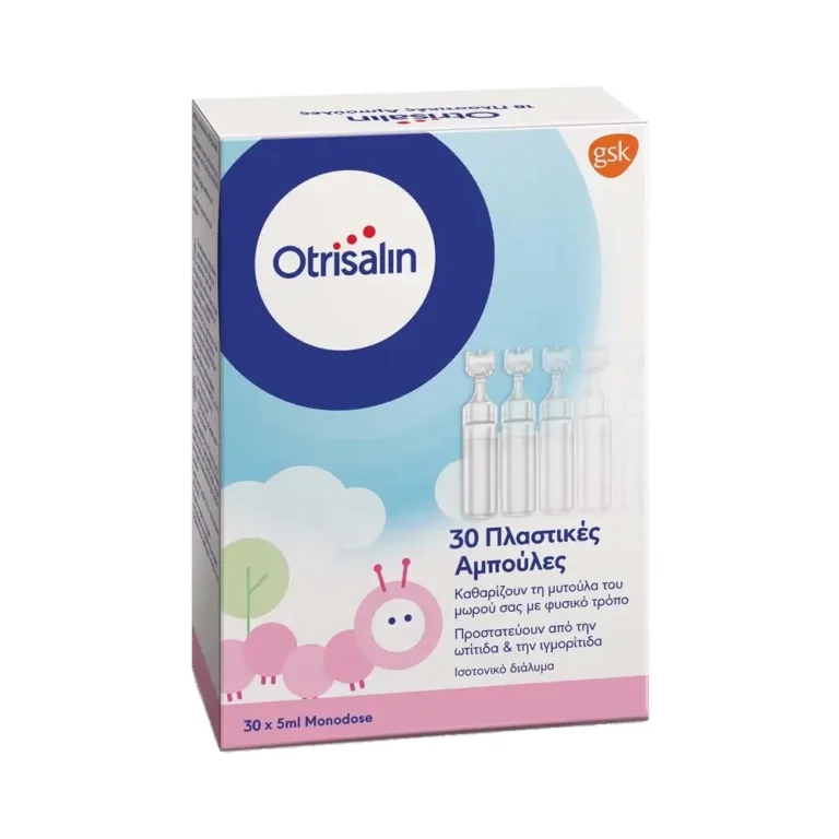 OTRISALIN Αμπούλες Φυσιολογικού Ορού 30x5ml