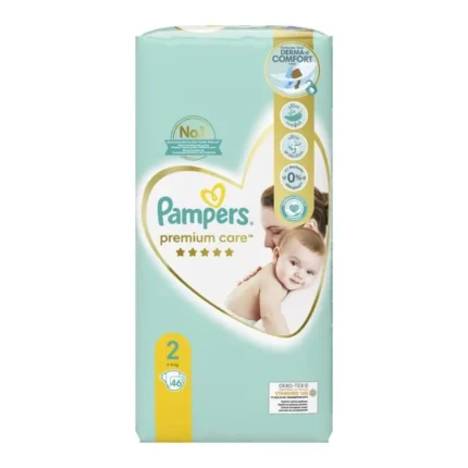 PAMPERS Premium Care No2 4-8 Kg - 46 τεμάχια