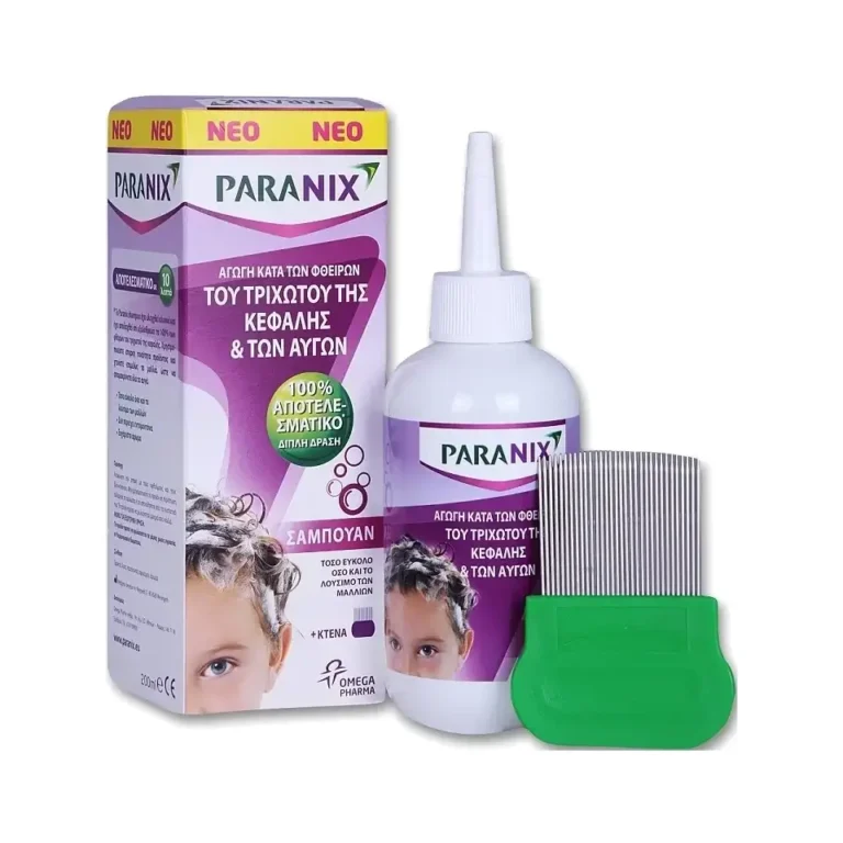 PARANIX Σαμπουάν (+κτένα) κατά των ψειρών και κονίδων - 200ml
