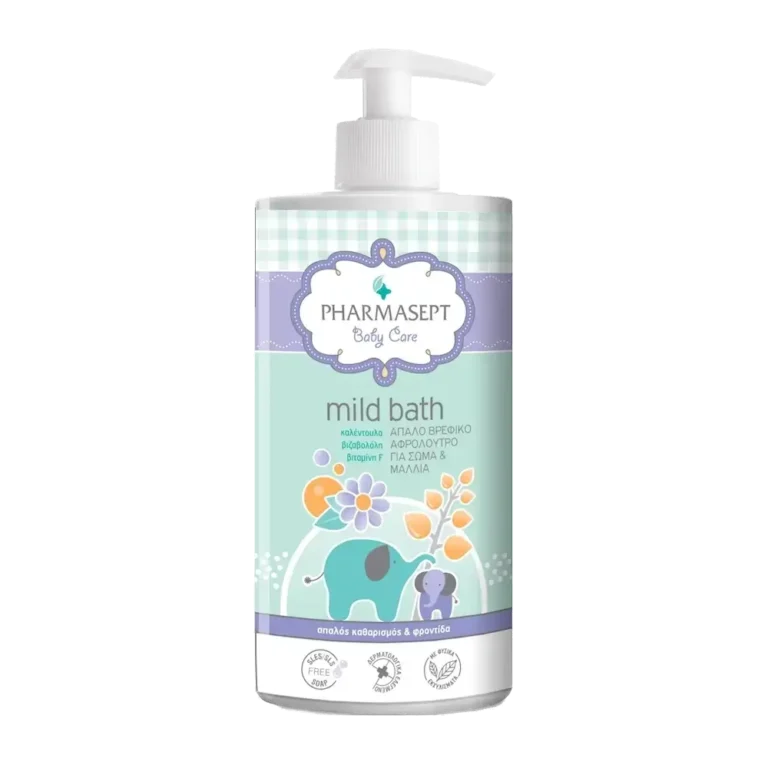 PHARMASEPT Baby Care Mild Bath για Σώμα & Μαλλιά 2 σε 1 - 1000ml
