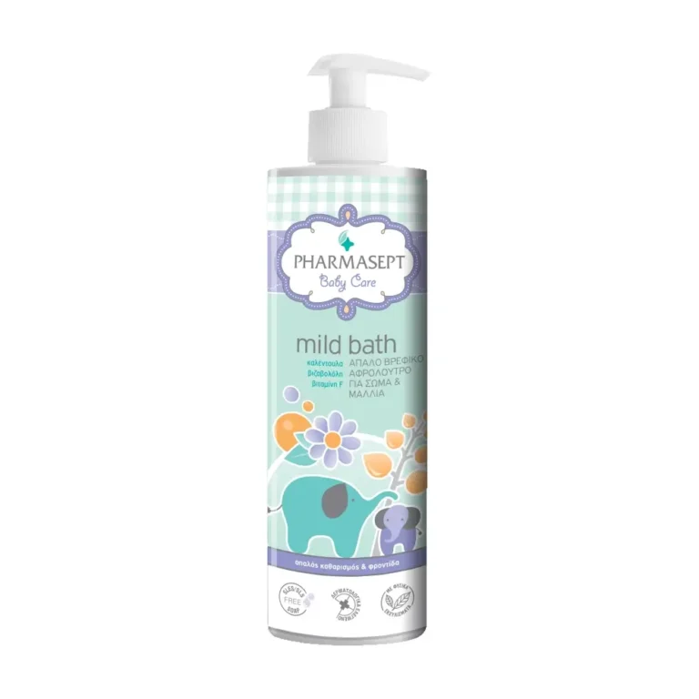 pharmaset baby care mild bath 500ml
