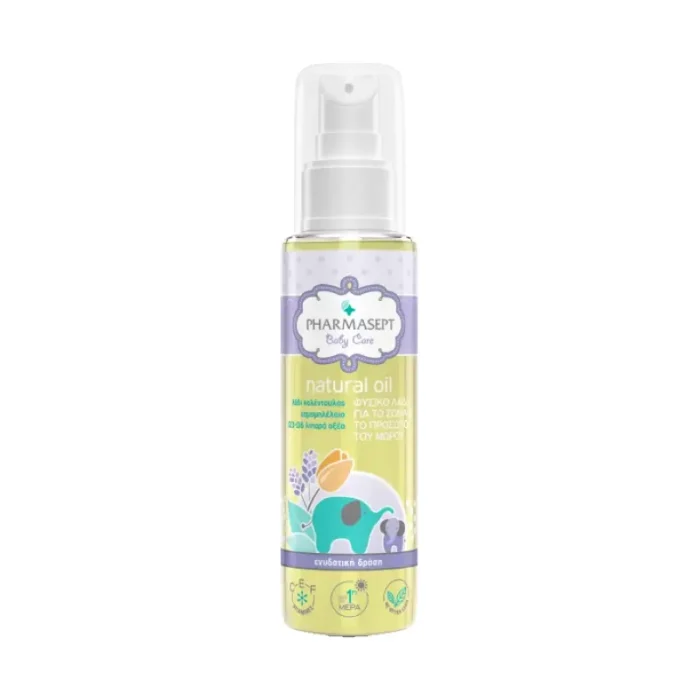 pharmasept baby care natural oil φυσικο λαδι για μωρα