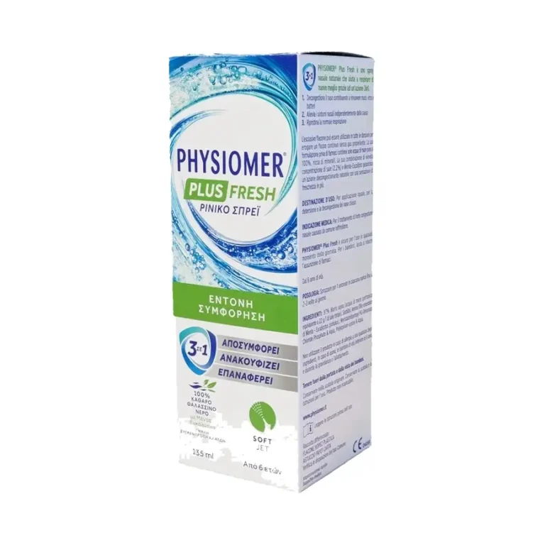 PHYSIOMER Plus Fresh Υπέρτονο με Ευκάλυπτο - 135ml