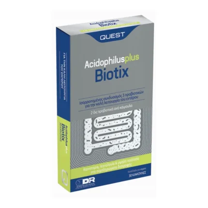 QUEST - Acidophilus Plus BIOTIX προβιοτικά βακτήρια - 30 κάψουλες