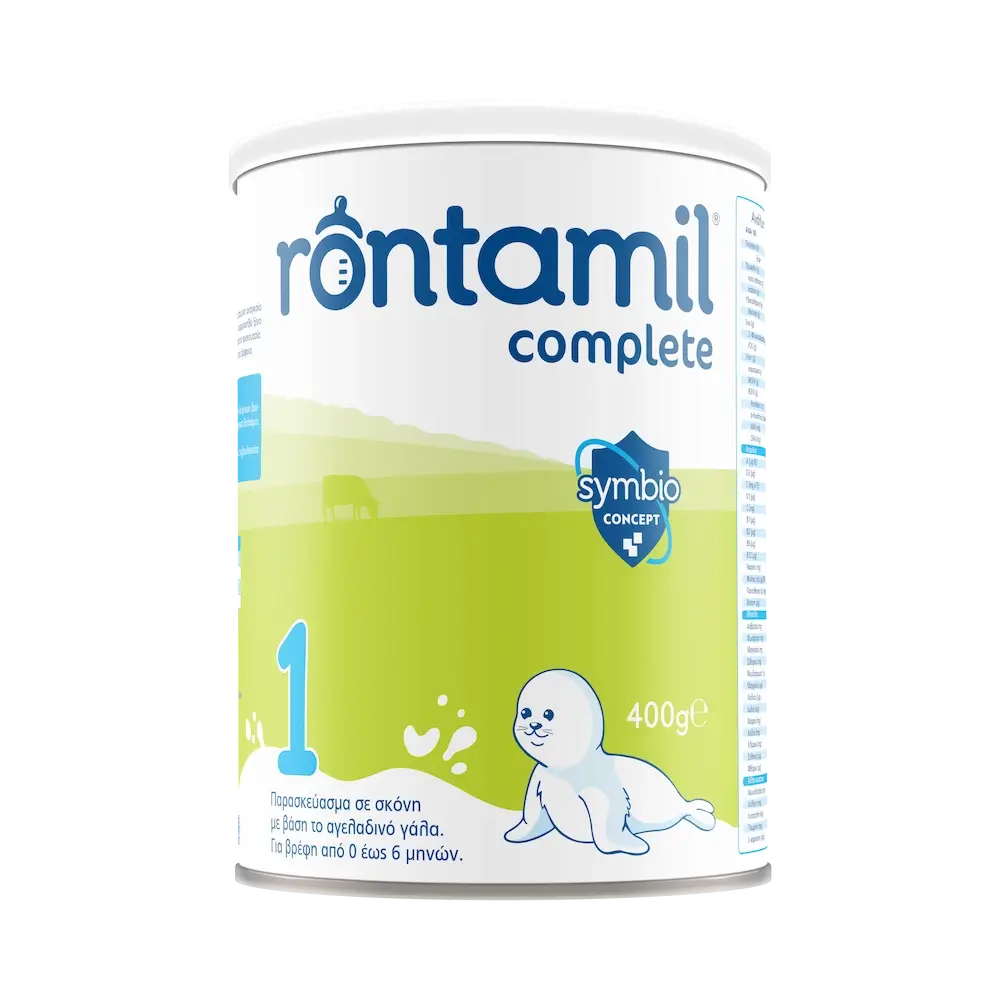 RONTAMIL-COMPLETE-1-400GR RONTAMIL Complete 1 Γάλα για Βρέφη από 0 έως 6 μηνών – 400gr