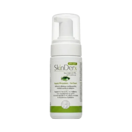 SKINDERX Eye Foam Αφρός Καθαρισμού Βλεφάρων - 100ml