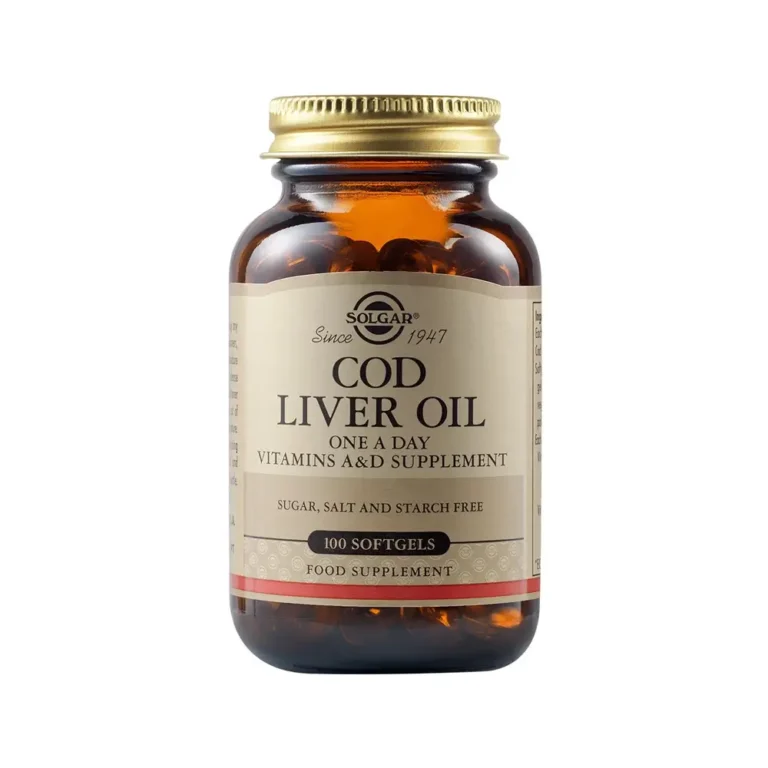 SOLGAR COD LIVER OIL - 100 κάψουλες