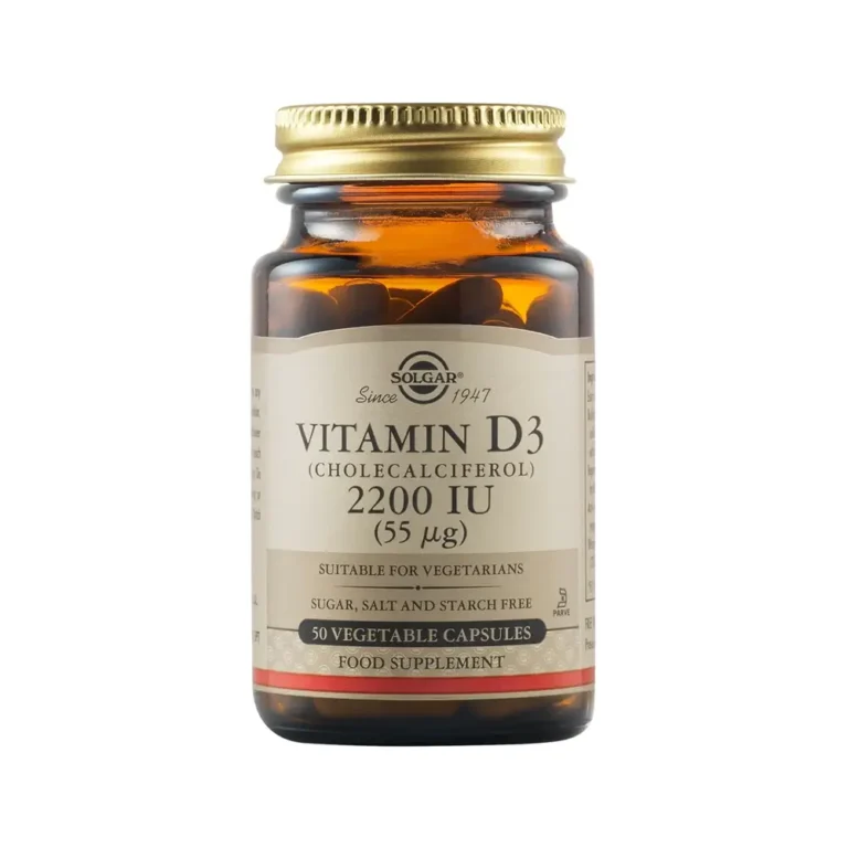 SOLGAR Vitamin D3 2200IU (55μg) - 50 φυτικές κάψουλες