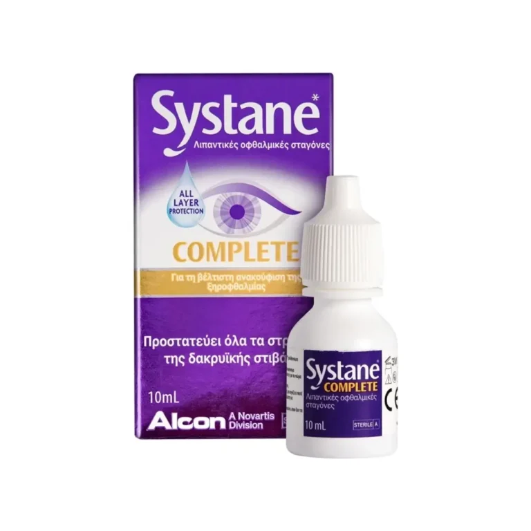 SYSTANE COMPLETE Λιπαντικές Οφθαλμικές Σταγόνες Χωρίς Συντηρητικά - 10ml
